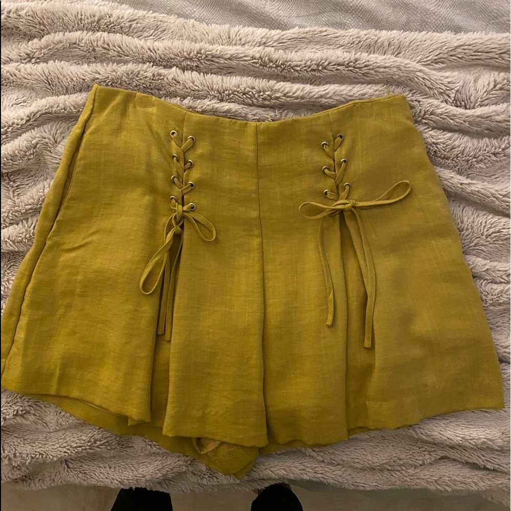 J.O.A. Mustard Shorts